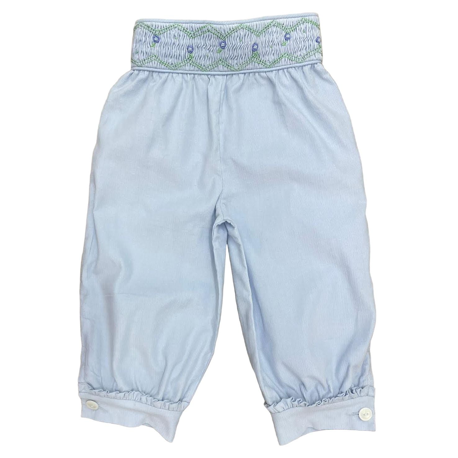 Posy Smocked Bloomer Pants