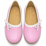 Beatrice Flat in Pink/Ivory