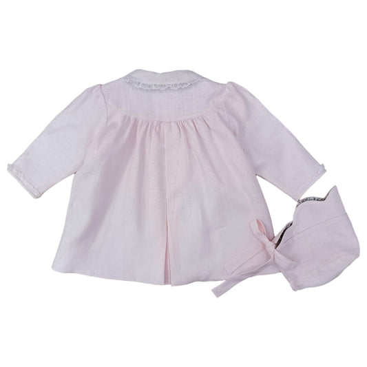 Girls Linen Coat & Bonnet Pre- Order