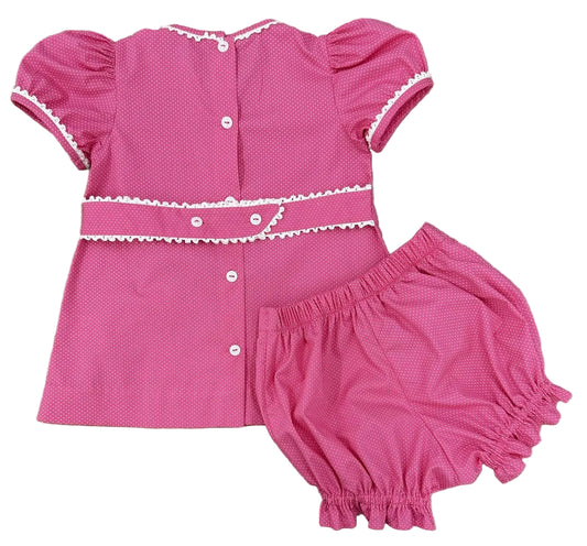 Lane Dress Set- Candy Bitty Dot