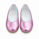 Metallic Lilac Flats