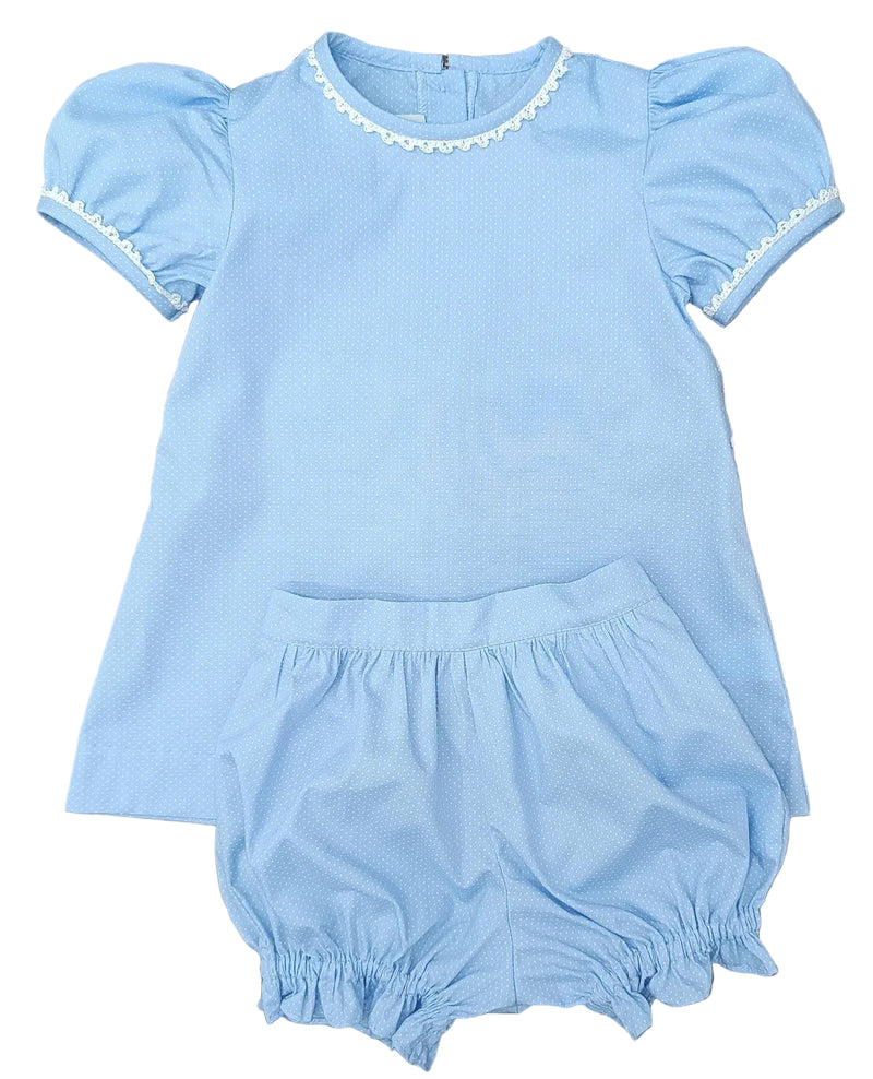 Lane Dress Set- Powder Blue