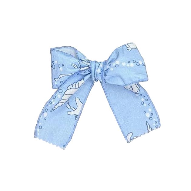 Bow in Blue Shell