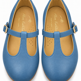 T-Strap in French Blue