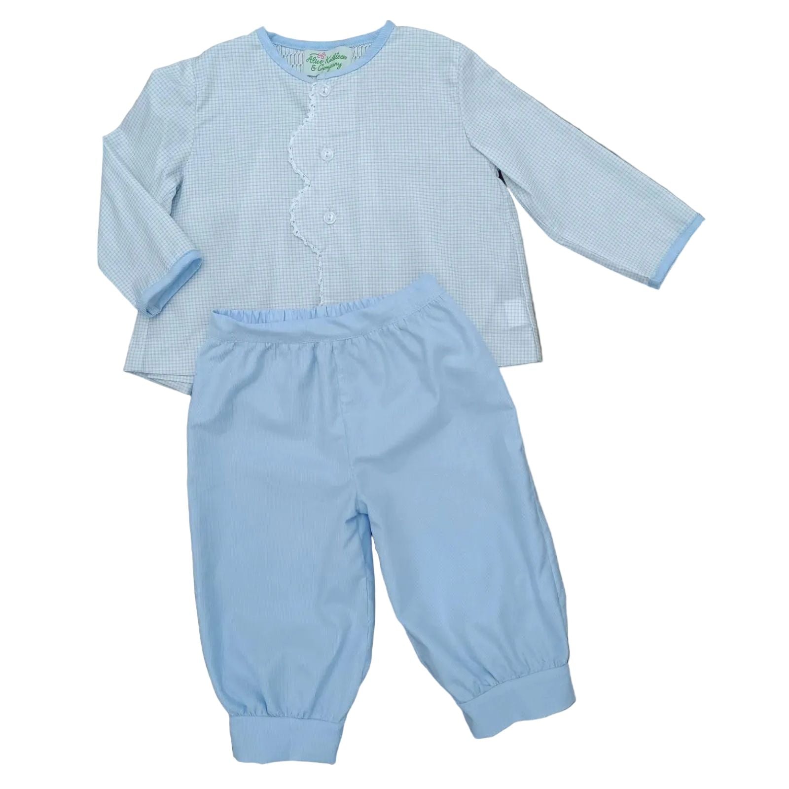 AK Archival Smocked Choo Choo Set